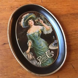 Vintage 70s PepsiCola tip tray